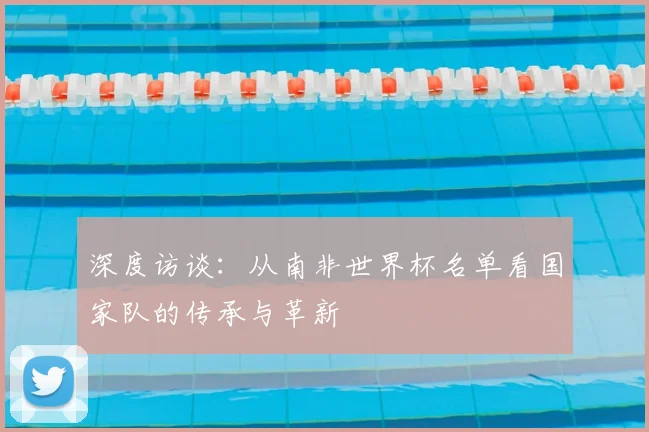 深度访谈:从南非世界杯名单看国家队的传承与革新